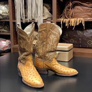 Ostrich boots from Tony Lama’s El Rey collection